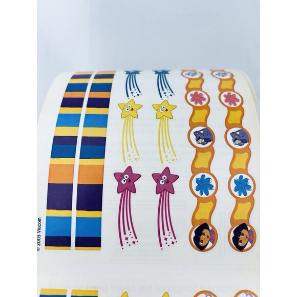 Vintage Sandy Lion Sticker Roll Dora Boots Sheets Scrapbooking Sandylion Viacom‎ - Picture 4 of 14